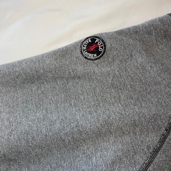 Ralph Lauren Polo Reversible‎ Quarter Zip Sweater Gray - Picture 8 of 12